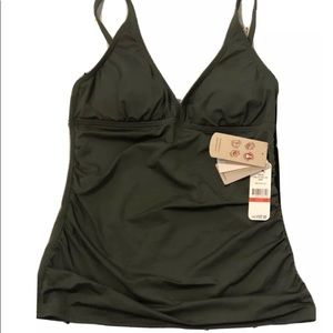 Tommy Bahama Pearl Over Long Tankini  Sz XS